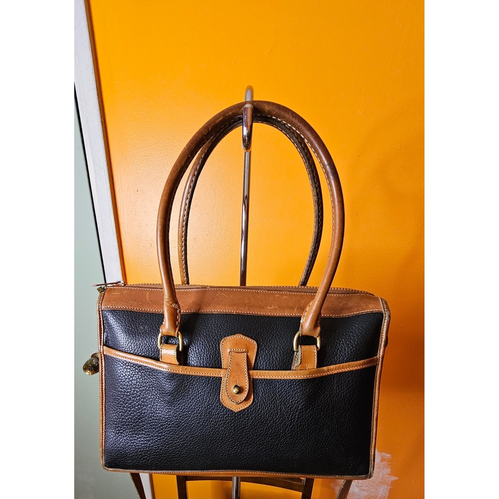 Dooney & Bourke All Weather Leather Vintage Satchel AWL - Picture 2 of 13